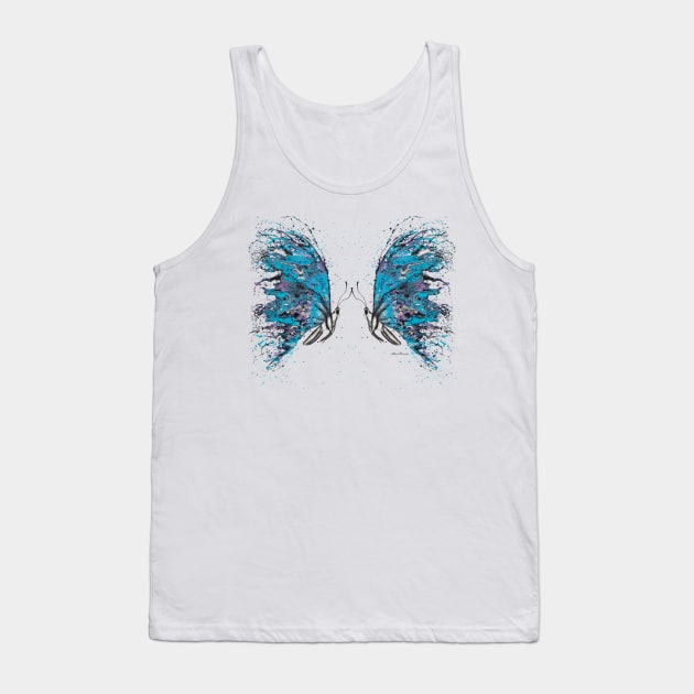 Butterfly Connection Tank Top by AshvinHarrison